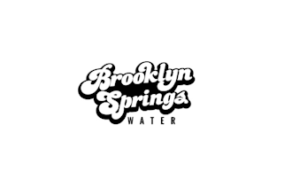 design hipster brooklyn springs water logo