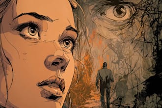 create authentic retro comic illustration