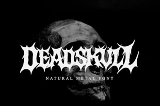 create a logo for your youtube metal review channel