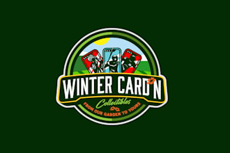 design eye catching collector sports card store logo