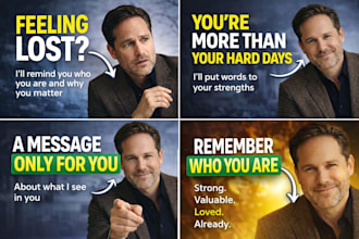 remind you of who you truly are with a personalized, uplifting positive message