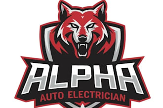 do wonderful and excellent wolf logo design