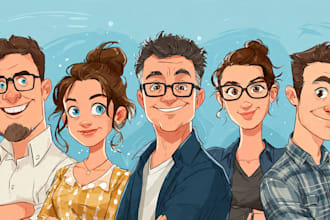 draw the best cartoon portrait for you
