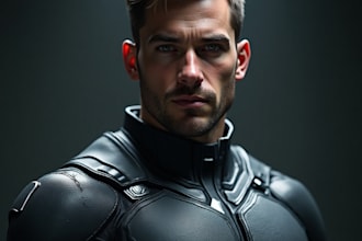 create super realistic super hero avatar