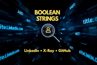 build advanced boolean search strings to find niche tech talent