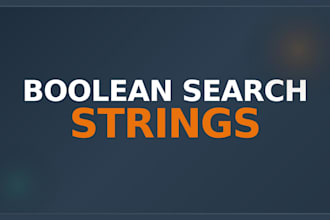 build advanced boolean search strings to find niche tech talent