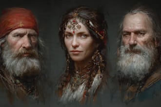 do realistic or fantasy portrait