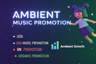 do ambient music promotion and promote ambient music usa uk