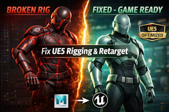fix rigging and deformation issues for your 3d character