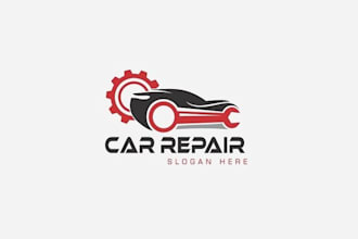 design professional and creative classic car logo  for all industries