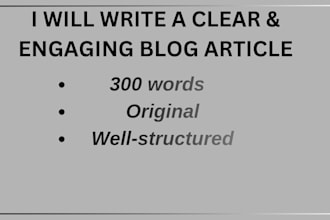 write SEO friendly content, blog posts, or articles