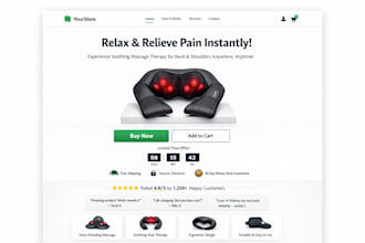 build you a scaleworthy trending product shopify store