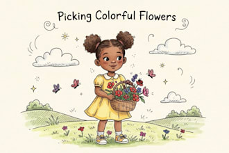 children story book illustration children story book illustration children story