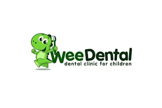 design a unique children dental health logo for your brand