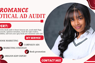 audit erotica book promotion and romance book marketing using amazon ads