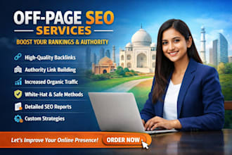 do monthly off page SEO and link building for your website
