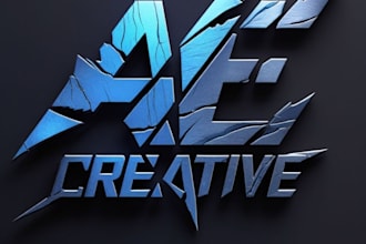 digitally sculpt a 3d logo for your business