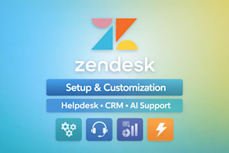 setup zendesk helpdesk CRM email marketing automation customer support ticketing