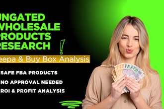 do amazon fba ungated wholesale products research with keepa buy box analysis