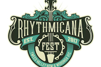 create a logo for a heavy metal festival or event