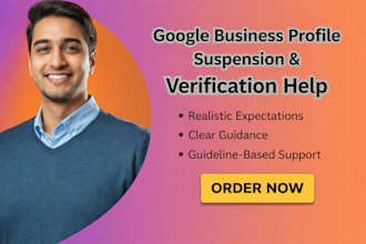 help with google business profile suspension and verification issues