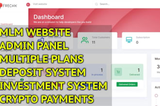develop MLM software with crypto investment deposit system