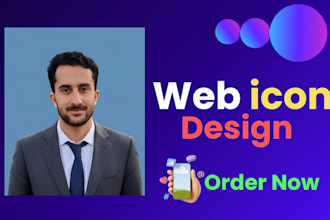professional custom web icon and app icon sets