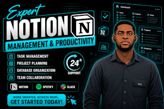 do a custom notion workspace, notion dashboard website notion consultant expert