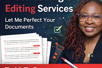 proofread and edit your document for clarity and accuracy