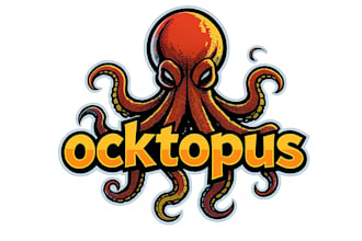design a creative and unique octopus logo for your brand