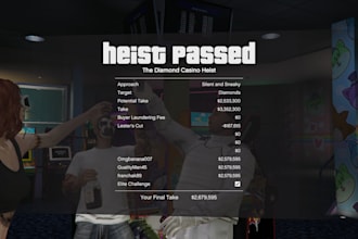 do heist with you on enhanced pc, very fast