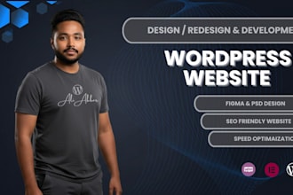 design a responsive wordpress business website