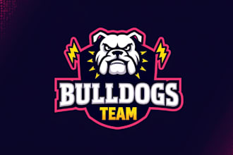 design super bulldogs logo with express delivery