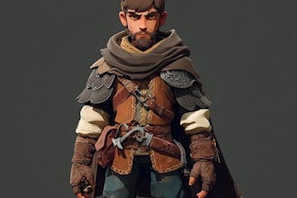 draw fantasy rpg characters for games