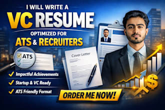 write a vc resume optimized for ats and recruiters