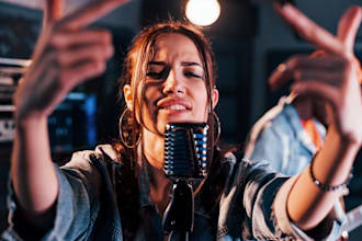 be your female rock singer metal rock singer rock songwriter