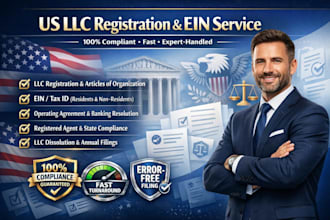 llc registration, llc formation us llc ein number dissolve llc setup llc filing