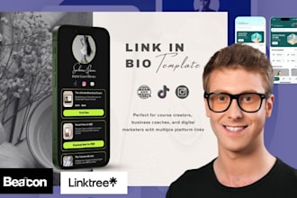 link in bio setup link in bio pages on linktree koji beacons bio site influencer