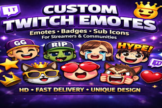 make custom twitch emotes