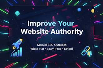 improve your website authority with manual SEO outreach