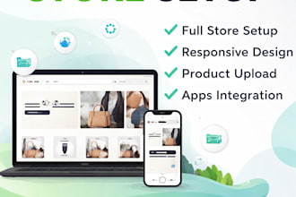 build a professional shopify web and shopify store