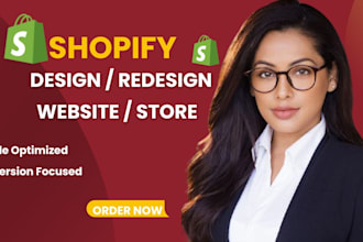 redesign and revamp your shopify store to increase conversions and sales