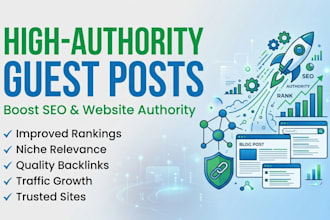 high authority guest posting on top DR 50 websites