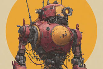 draw your mecha robot fanart or original in digital artwork
