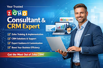be your zoho CRM consultant and trainer