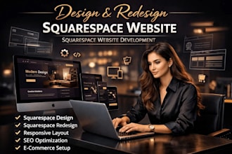 design redesign squarespace website design squarespace website development