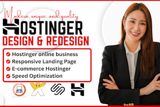 build hostinger website design hostinger redesign hostinger website development