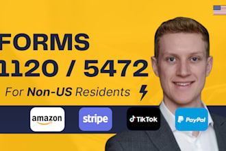 file form 5472 and pro forma 1120 for non US resident owned llcs