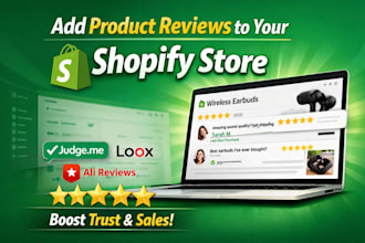 add product reviews to your shopify store