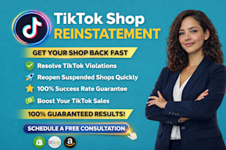 remove tiktok shop violations and help reinstate your tiktok shop